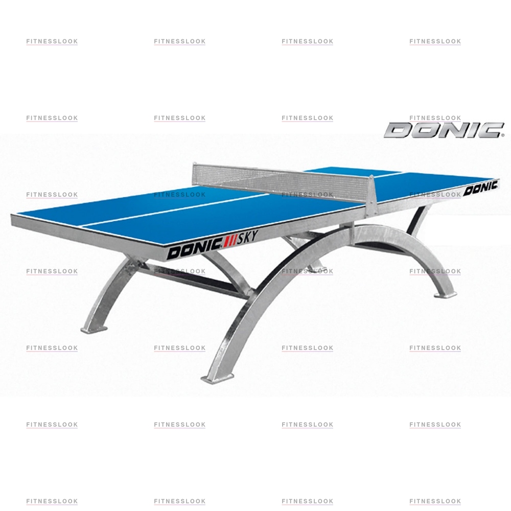 Donic Sky синий из каталога антивандальных теннисных столов в Челябинске по цене 299990 ₽