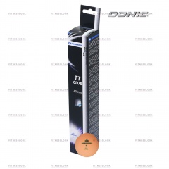 Donic 2T-CLUB - 6шт. - оранжевые из каталога мячей для настольного тенниса в Челябинске по цене 450 ₽