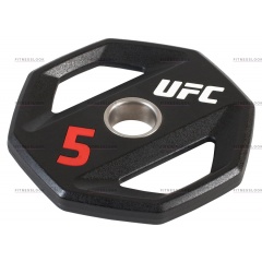 UFC олимпийский 5 кг 50 мм из каталога дисков для штанги с посадочным диаметром 50 мм. в Челябинске по цене 8330 ₽