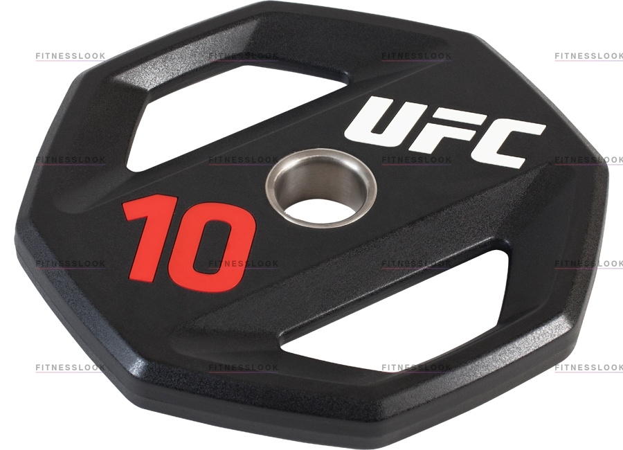 UFC олимпийский 10 кг 50 мм из каталога дисков (блинов) для штанг и гантелей в Челябинске по цене 14390 ₽