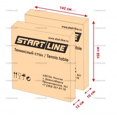 Start Line Top Expert Outdoor Blue из каталога теннисных столов в Челябинске по цене 54500 ₽