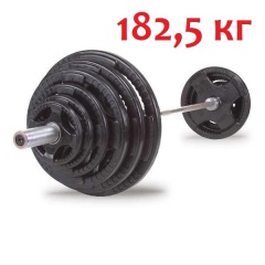 Body Solid 182 кг из каталога прямых штанг в Челябинске по цене 21170 ₽
