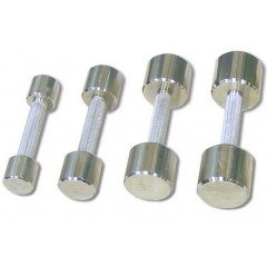 MB Barbell 1-10 кг 10 пар из каталога ковриков для йоги и фитнеса в Челябинске по цене 63180 ₽