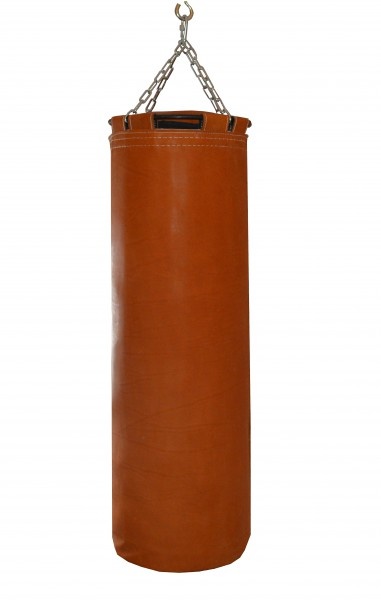 Рокки 80х30 см 25 кг. кожа рыжий из каталога боксерских мешков и груш в Челябинске по цене 17820 ₽